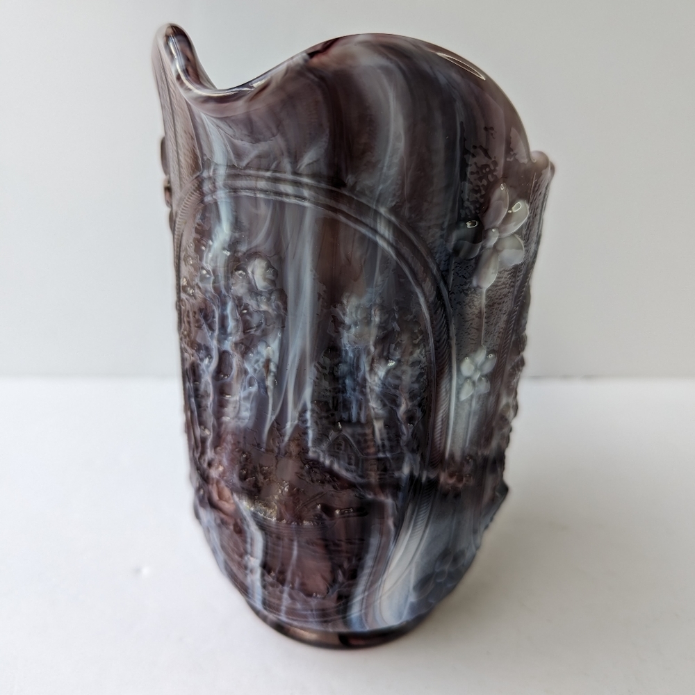 Amethyst slag Imperial milk pitcher Excellent condition - Picture 2 of 9